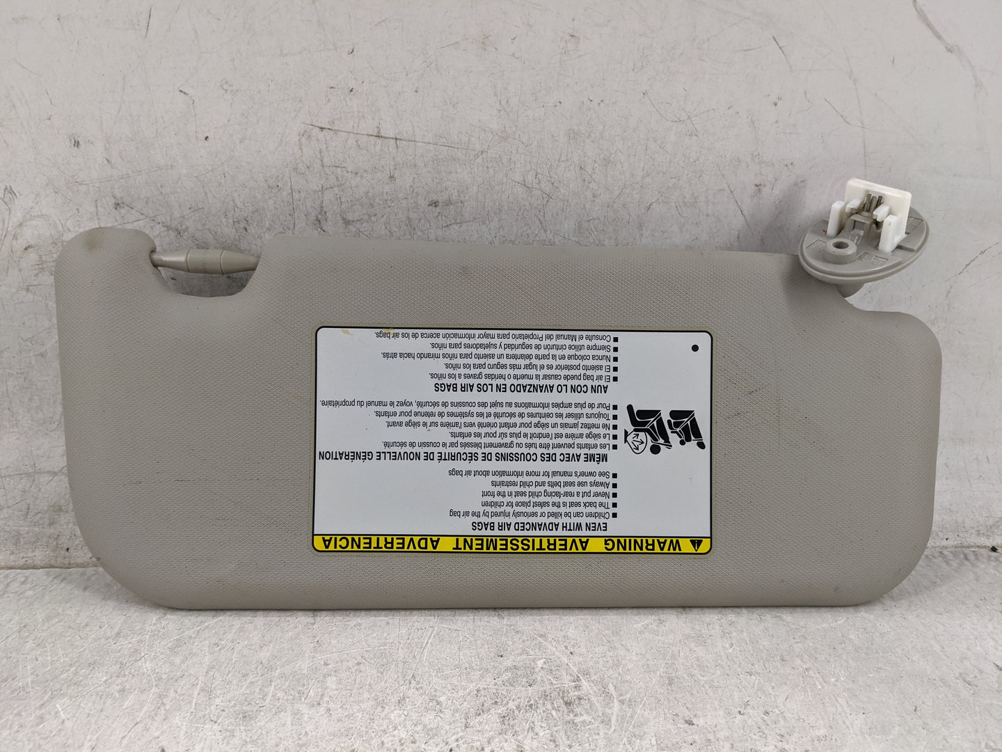 2017-2019 Toyota Corolla Sun Visor Shade Replacement Driver Left Mirror Fits Fits 2017 2018 2019 OEM Used Auto Parts - Oemus