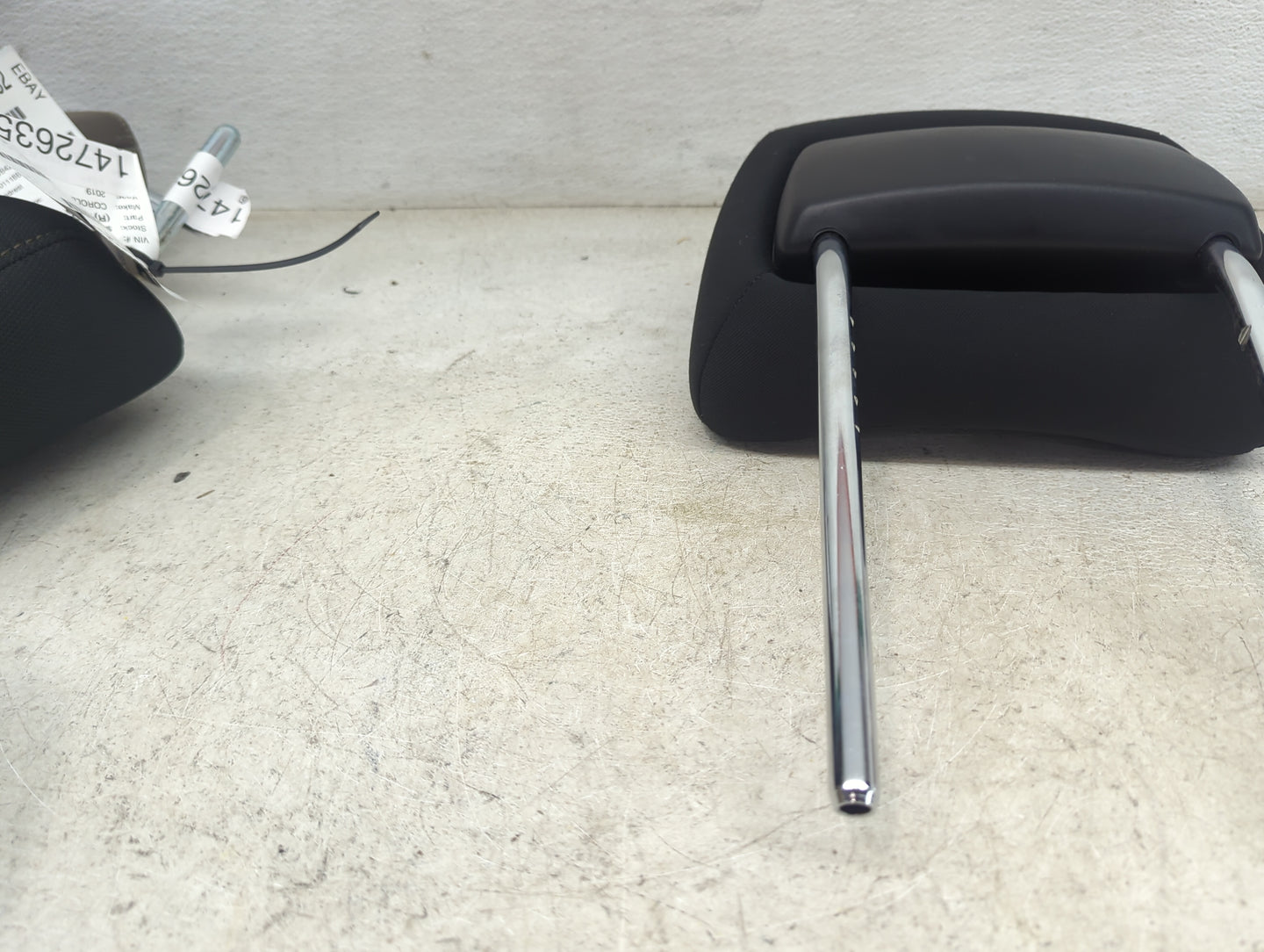 2019 Toyota Corolla Headrest Head Rest Rear Center Seat Fits OEM Used Auto Parts - Oemusedautoparts1.com
