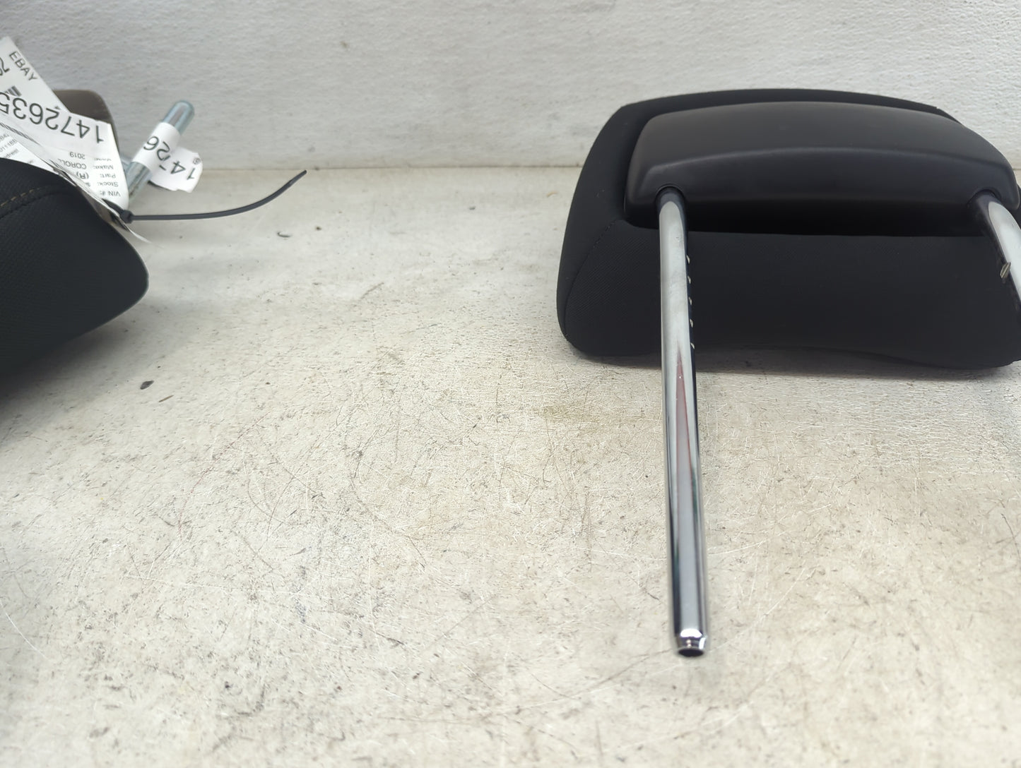 2019 Toyota Corolla Headrest Head Rest Rear Center Seat Fits OEM Used Auto Parts - Oemusedautoparts1.com