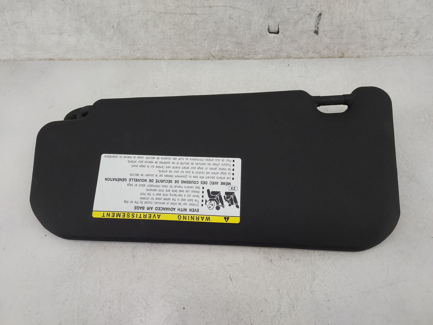 2019 Toyota Corolla Sun Visor Shade Replacement Passenger Right Mirror Fits Fits 2018 OEM Used Auto Parts - Oemusedautoparts