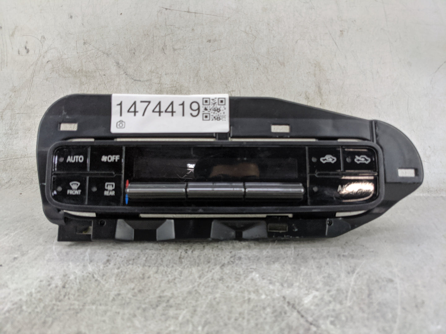 2017-2019 Toyota Corolla Climate Control Module Temperature AC/Heater Replacement P/N:55468-02060 55900-02430 Fits OEM Used 