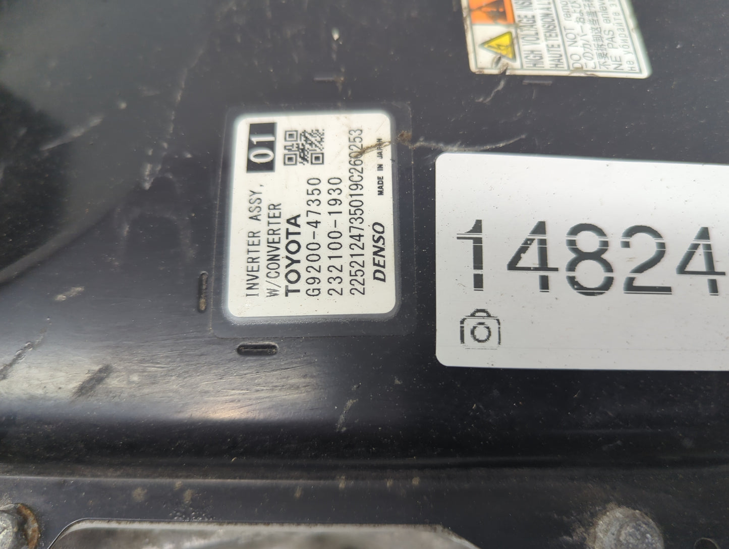 2020-2022 Toyota Corolla Hybrid DC Synergy Drive Power Inverter P/N:G9200-47350 232100-1930 Fits OEM Used Auto Parts - Oemus