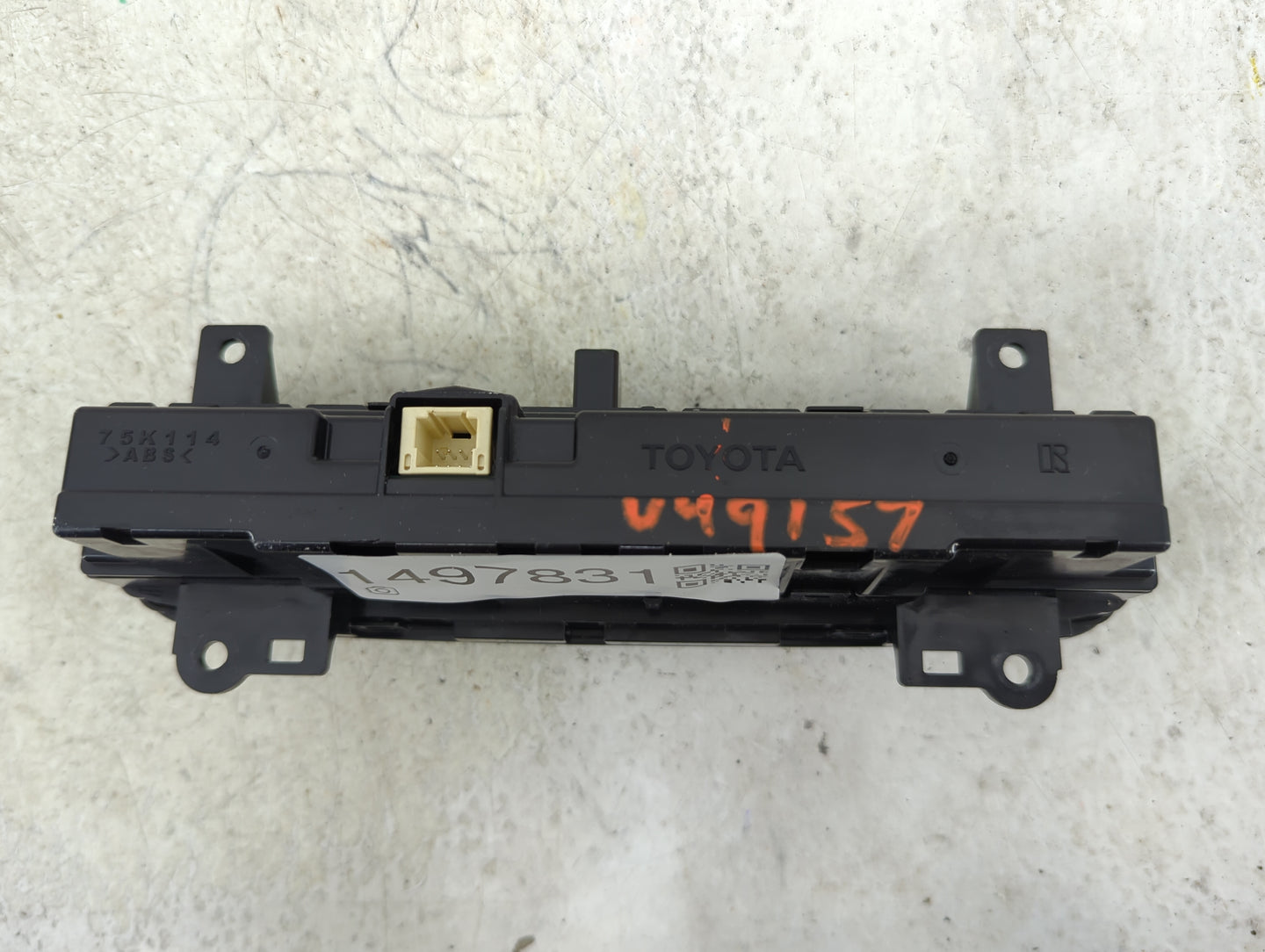 2017-2019 Toyota Corolla Climate Control Module Temperature AC/Heater Replacement P/N:75K114 Fits Fits 2017 2018 2019 OEM Us