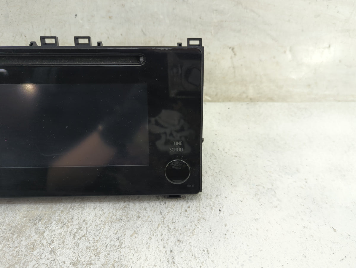 2017-2019 Toyota Corolla Radio AM FM Cd Player Receiver Replacement P/N:86140-02521 139000-07810101 Fits Fits 2017 2018 2019