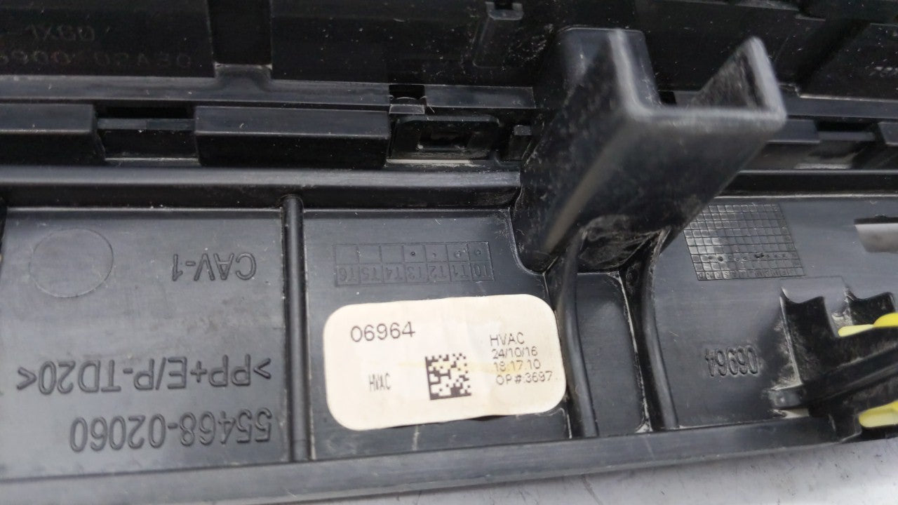 2017-2019 Toyota Corolla Climate Control Module Temperature AC/Heater Replacement P/N:55468-02060 Fits Fits 2017 2018 2019 O