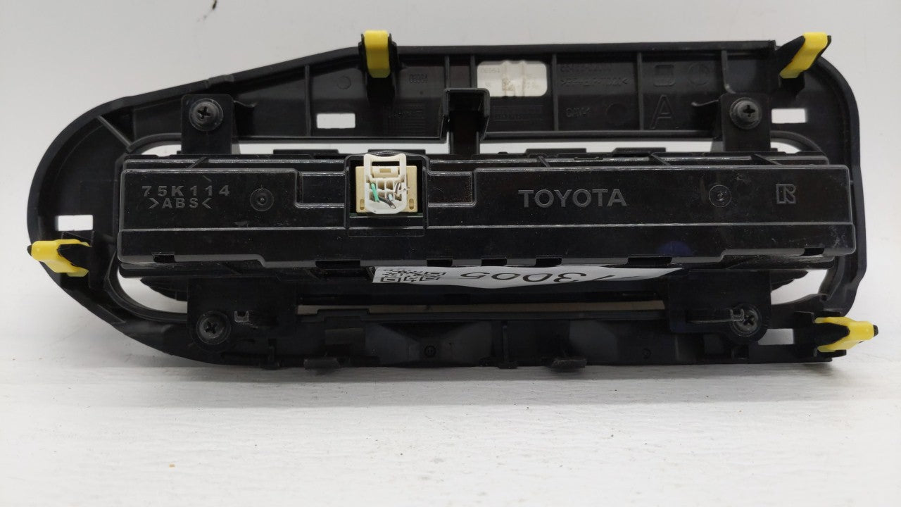 2017-2019 Toyota Corolla Climate Control Module Temperature AC/Heater Replacement P/N:55468-02060 Fits Fits 2017 2018 2019 O