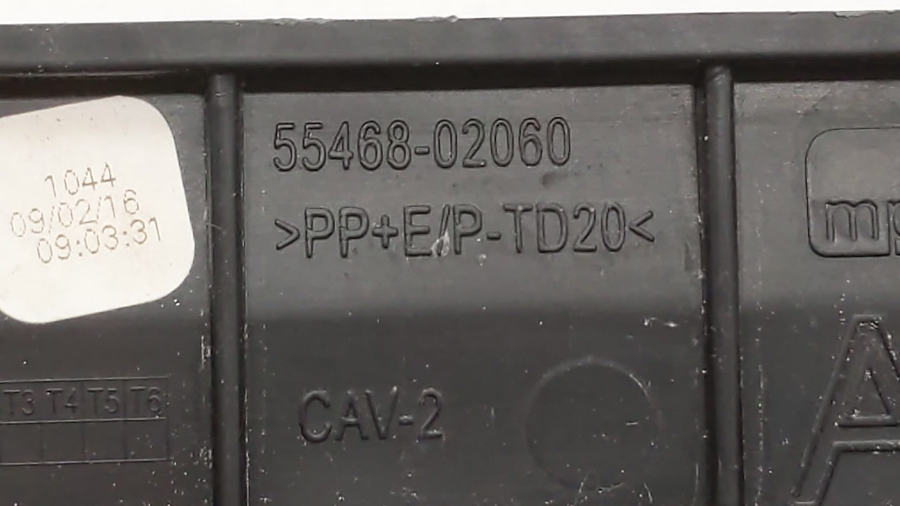 2017-2019 Toyota Corolla Climate Control Module Temperature AC/Heater Replacement P/N:55468-02060 Fits Fits 2017 2018 2019 O