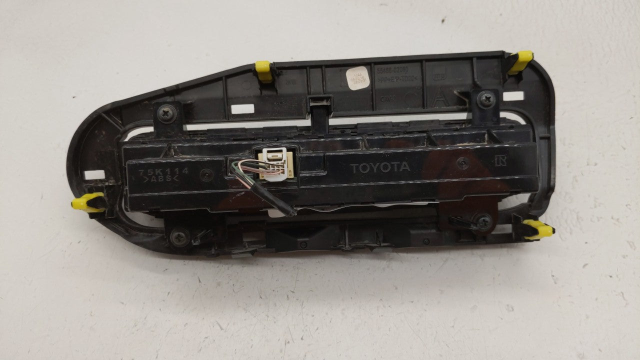 2017-2019 Toyota Corolla Climate Control Module Temperature AC/Heater Replacement P/N:55468-02060 Fits Fits 2017 2018 2019 O