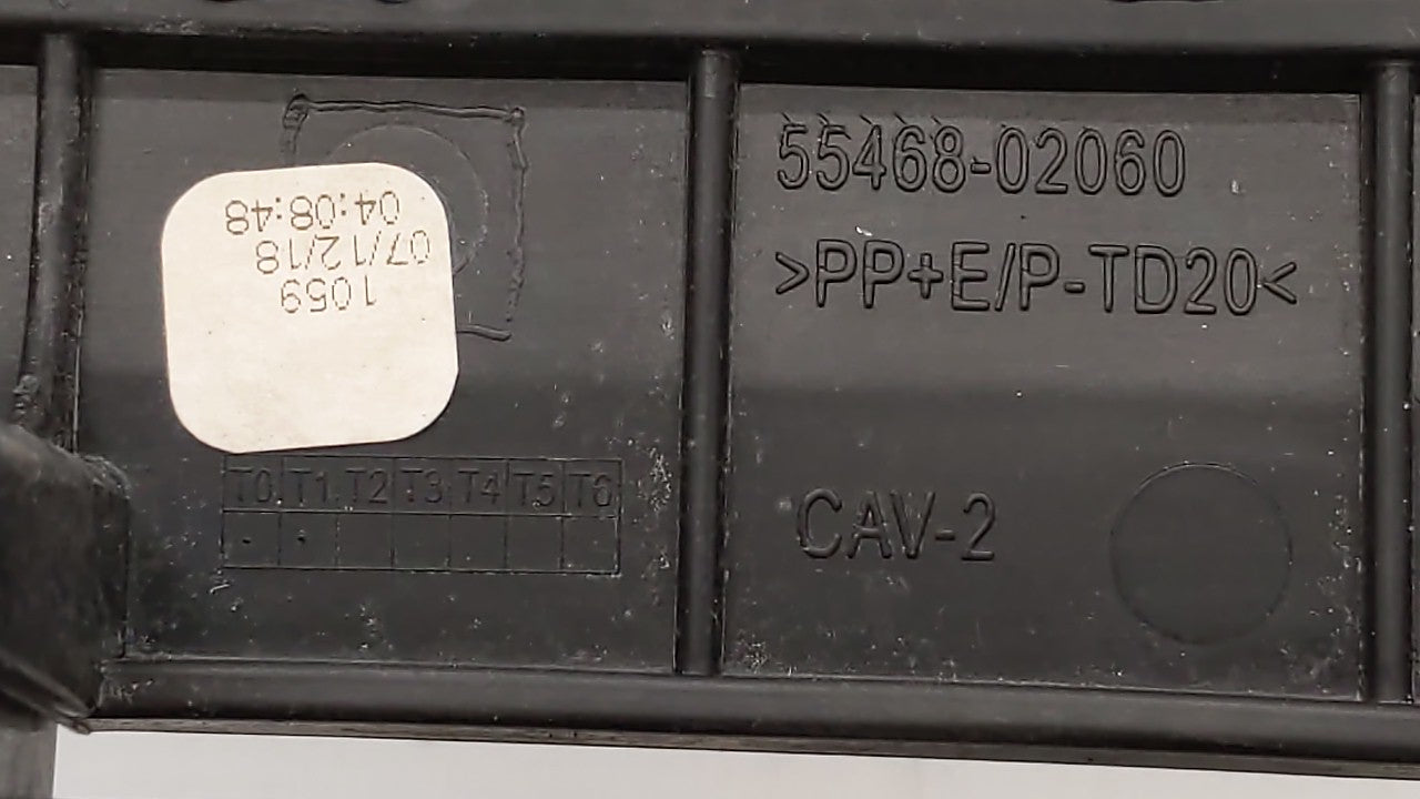 2017-2019 Toyota Corolla Climate Control Module Temperature AC/Heater Replacement P/N:55468-02060 Fits Fits 2017 2018 2019 O