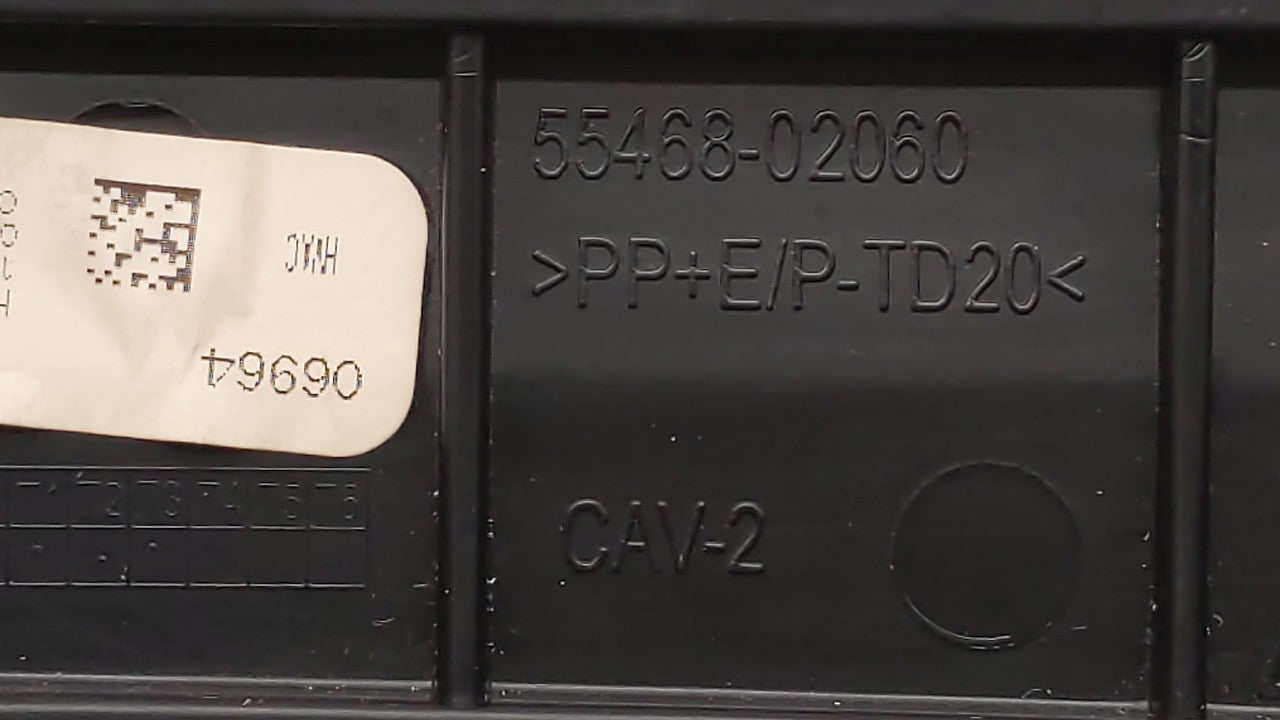 2017-2019 Toyota Corolla Climate Control Module Temperature AC/Heater Replacement P/N:55900-02A30 55468-02060 Fits OEM Used 