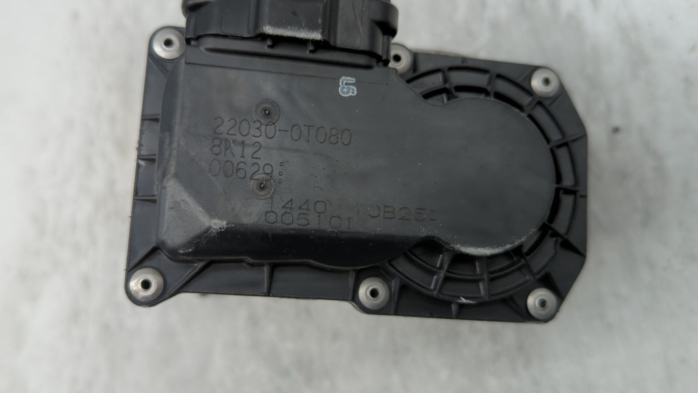 2011-2018 Toyota Corolla Throttle Body P/N:22030-0T080 Fits Fits 2011 2012 2013 2014 2015 2016 2017 2018 OEM Used Auto Parts