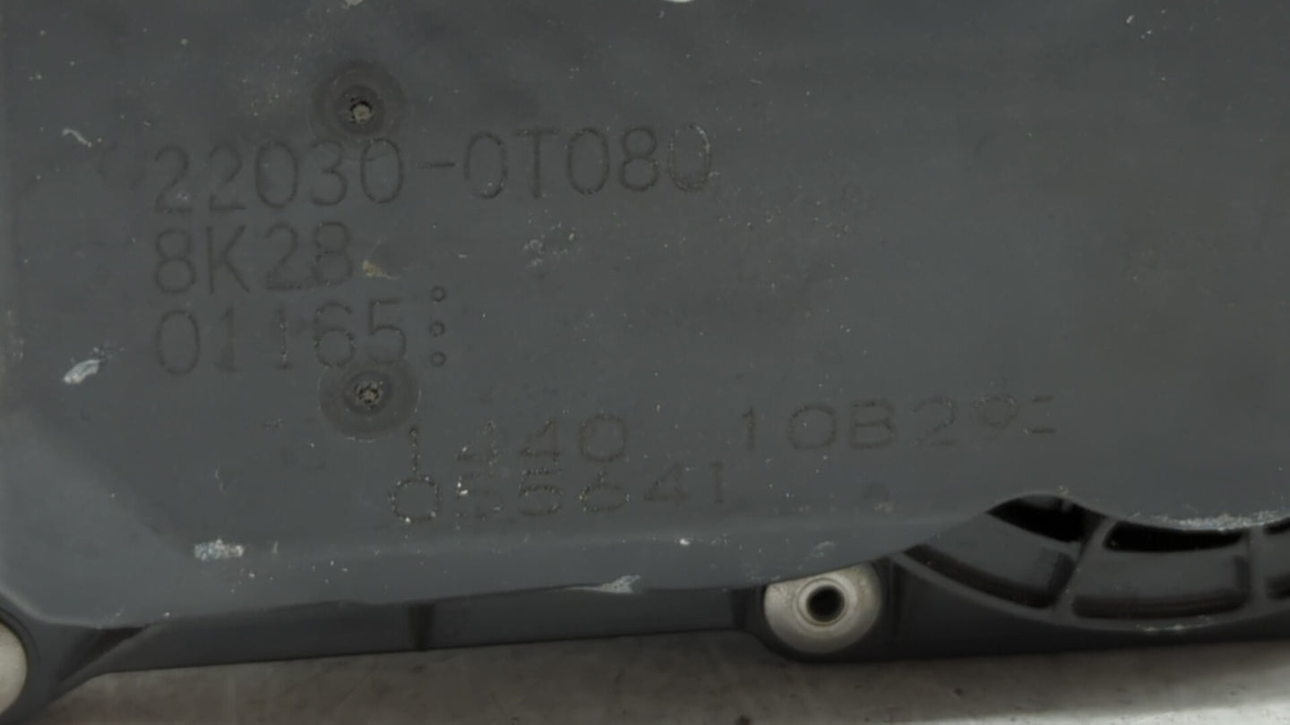 2011-2018 Toyota Corolla Throttle Body P/N:22030-0T080 Fits Fits 2011 2012 2013 2014 2015 2016 2017 2018 OEM Used Auto Parts