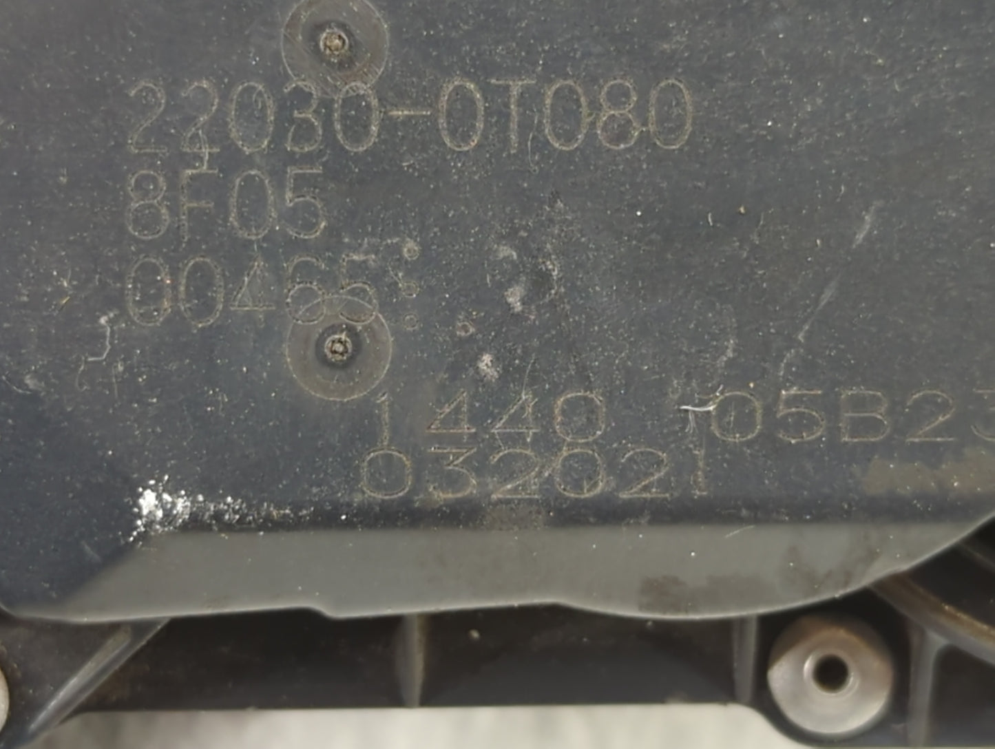 2011-2018 Toyota Corolla Throttle Body P/N:22030-0T080 Fits Fits 2011 2012 2013 2014 2015 2016 2017 2018 OEM Used Auto Parts
