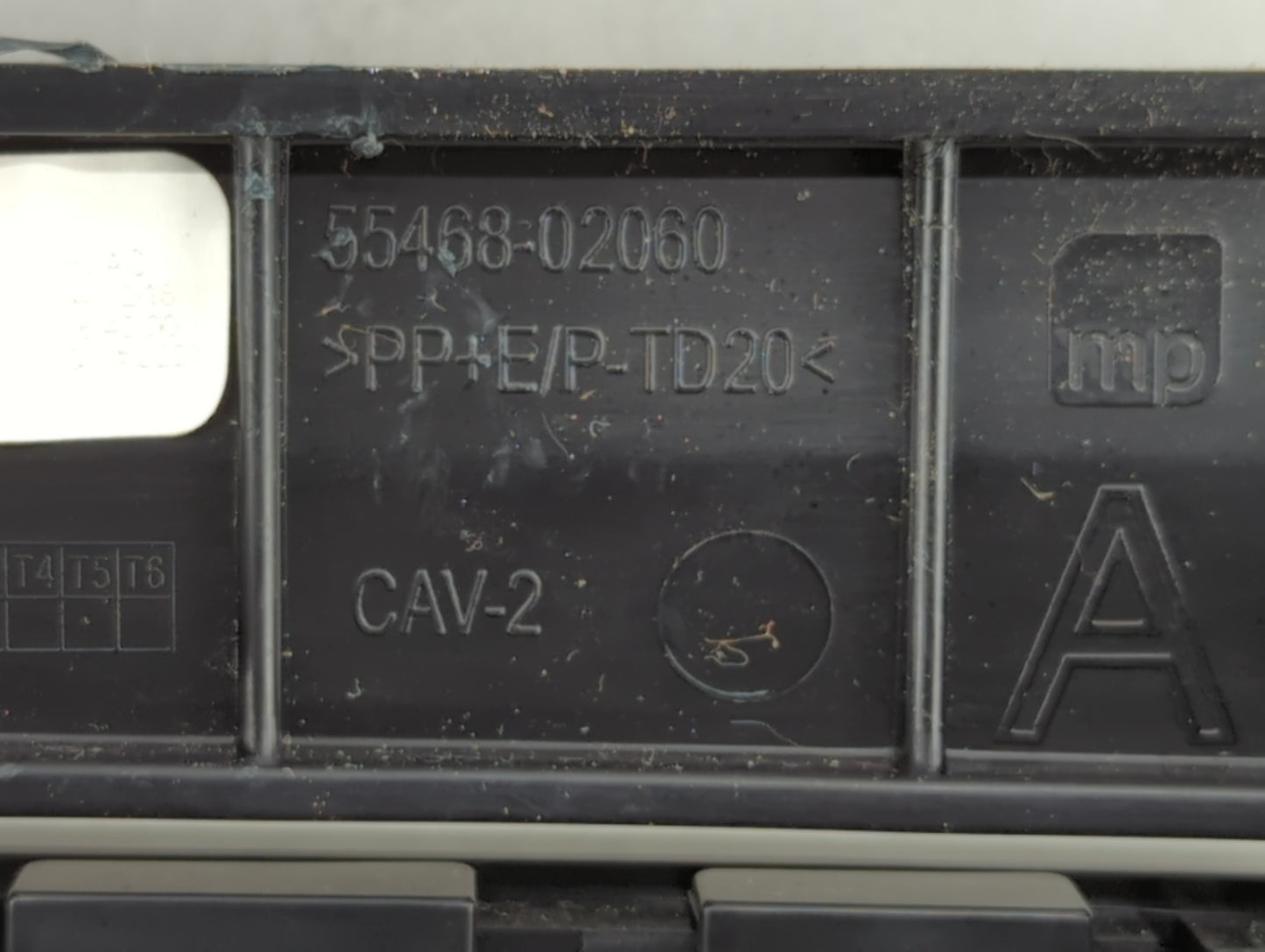 2017-2019 Toyota Corolla Climate Control Module Temperature AC/Heater Replacement P/N:55900-02A30 55468-02060 Fits OEM Used 