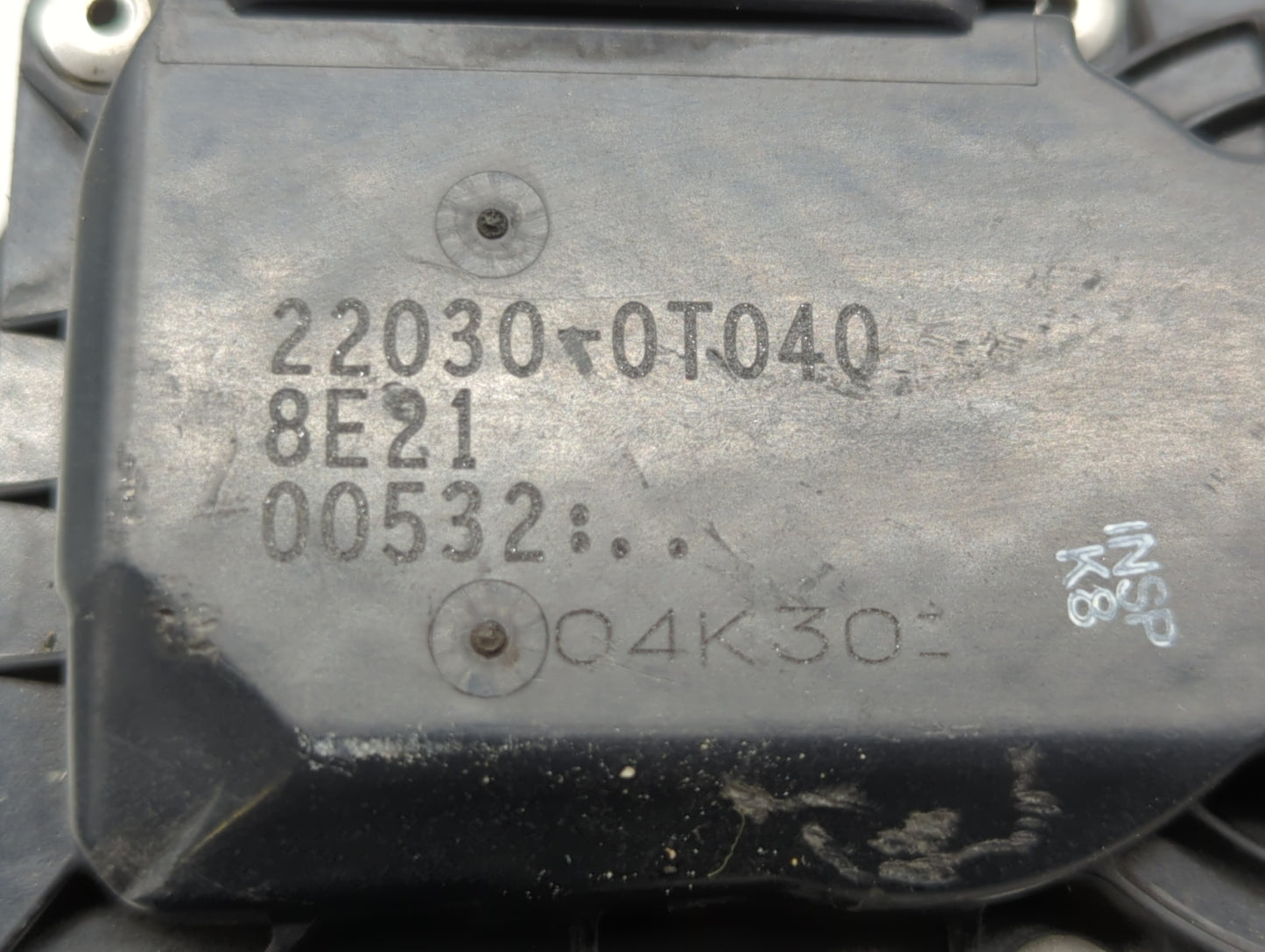 2011-2018 Toyota Corolla Throttle Body P/N:22030-0T080 Fits Fits 2011 2012 2013 2014 2015 2016 2017 2018 OEM Used Auto Parts