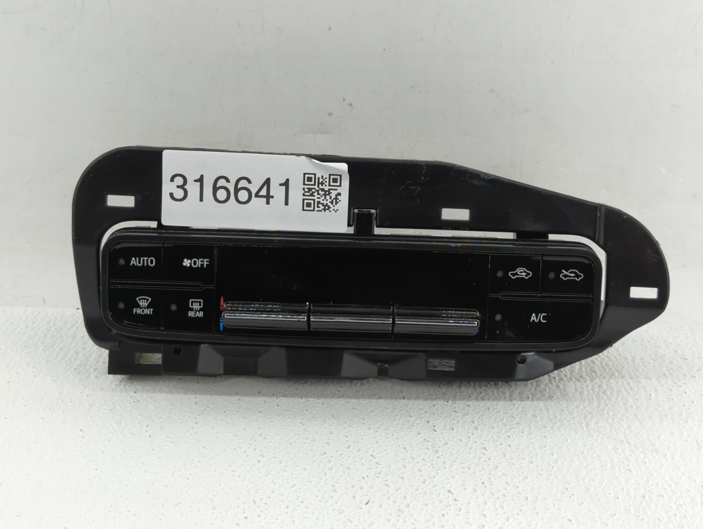 2017-2019 Toyota Corolla Climate Control Module Temperature AC/Heater Replacement P/N:55900-02A30 55468-02060 Fits OEM Used 