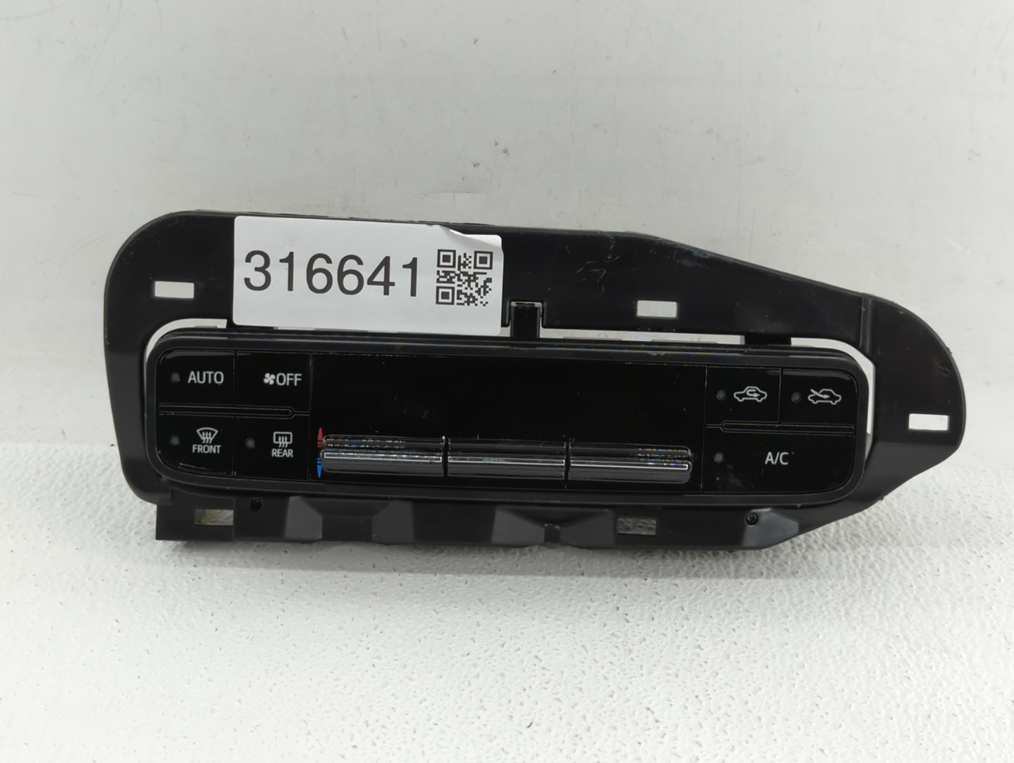 2017-2019 Toyota Corolla Climate Control Module Temperature AC/Heater Replacement P/N:55900-02A30 55468-02060 Fits OEM Used 