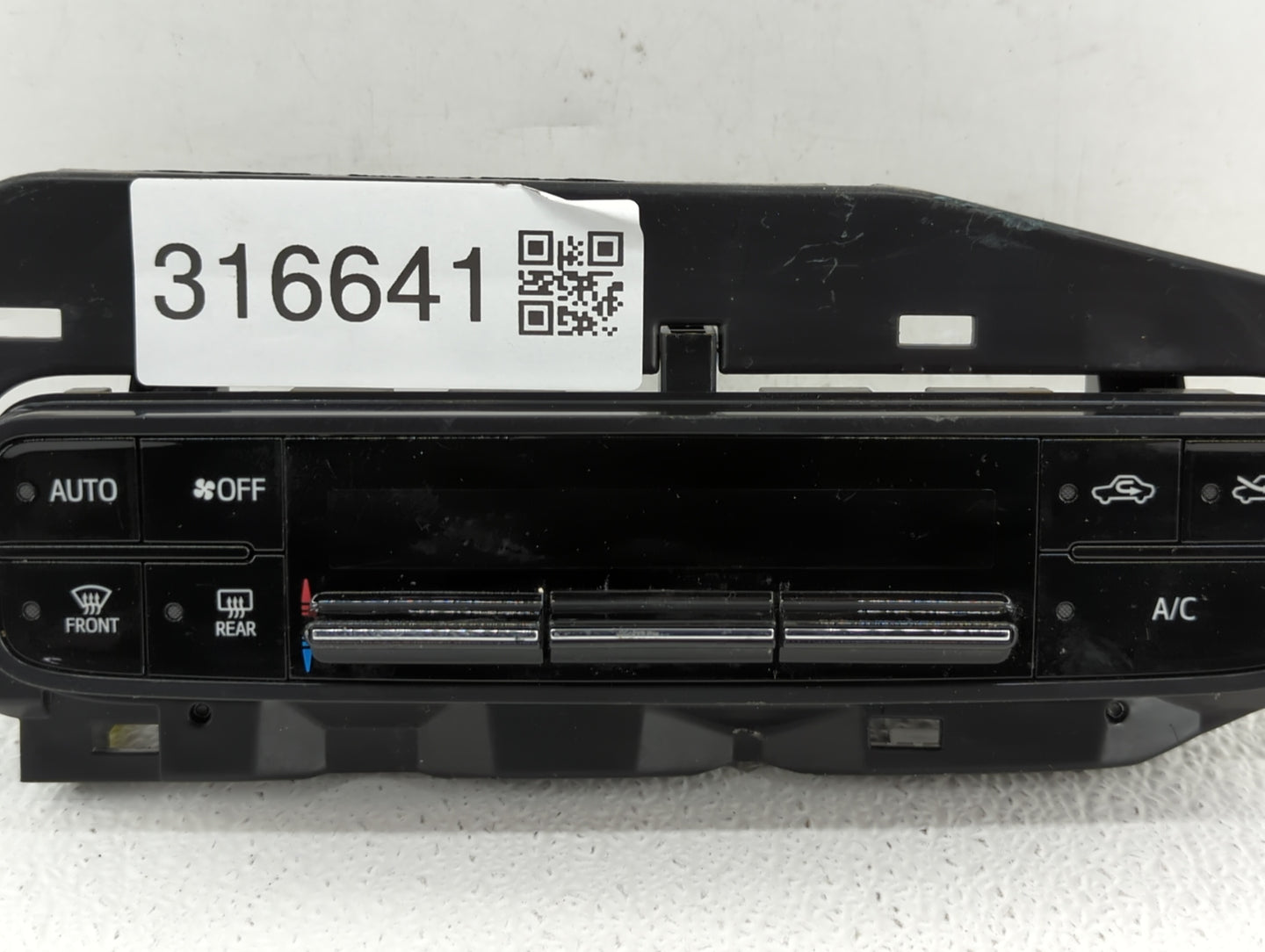 2017-2019 Toyota Corolla Climate Control Module Temperature AC/Heater Replacement P/N:55900-02A30 55468-02060 Fits OEM Used 