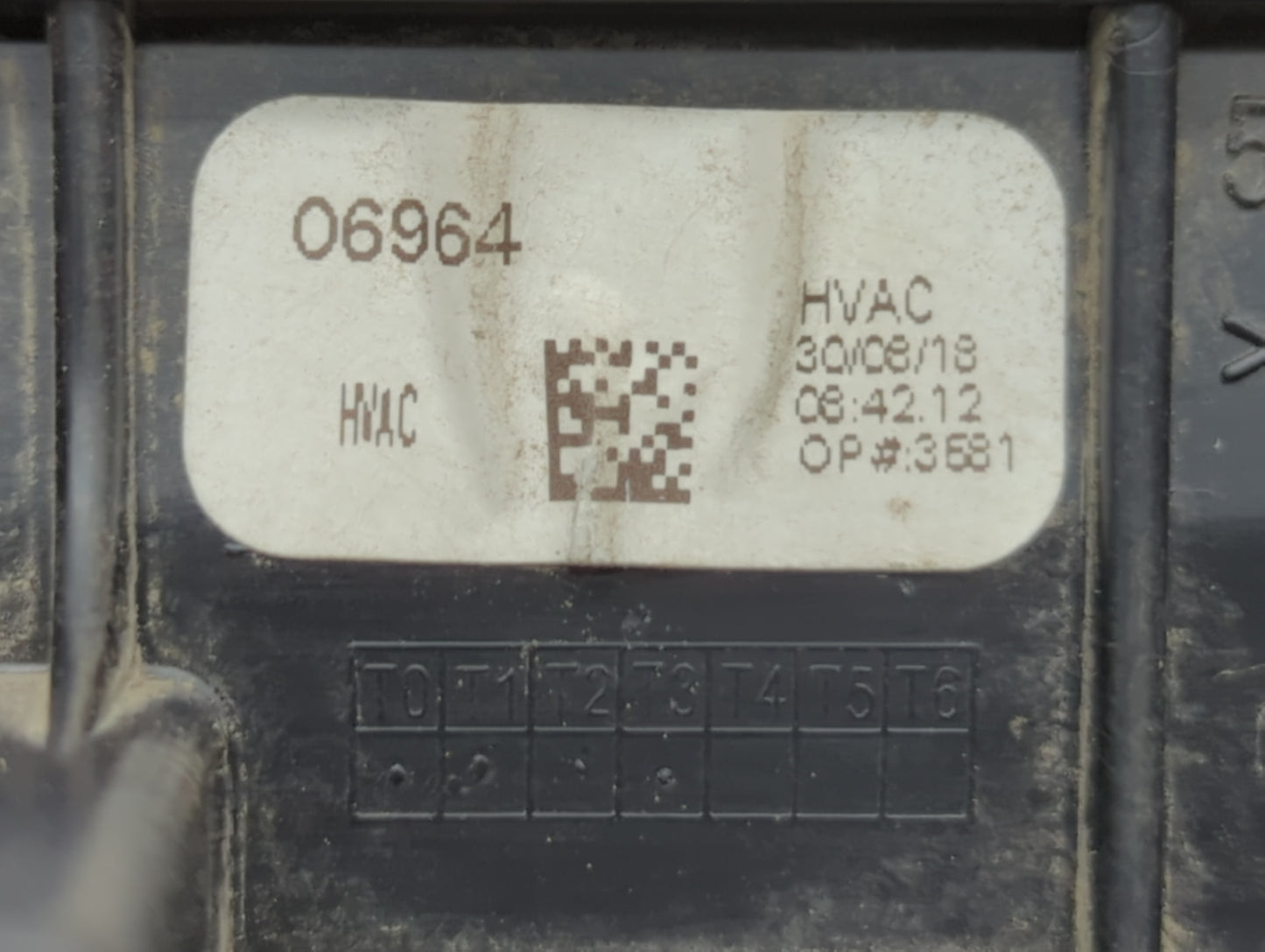 2017-2019 Toyota Corolla Climate Control Module Temperature AC/Heater Replacement P/N:55468-02060 75K114 Fits Fits 2017 2018