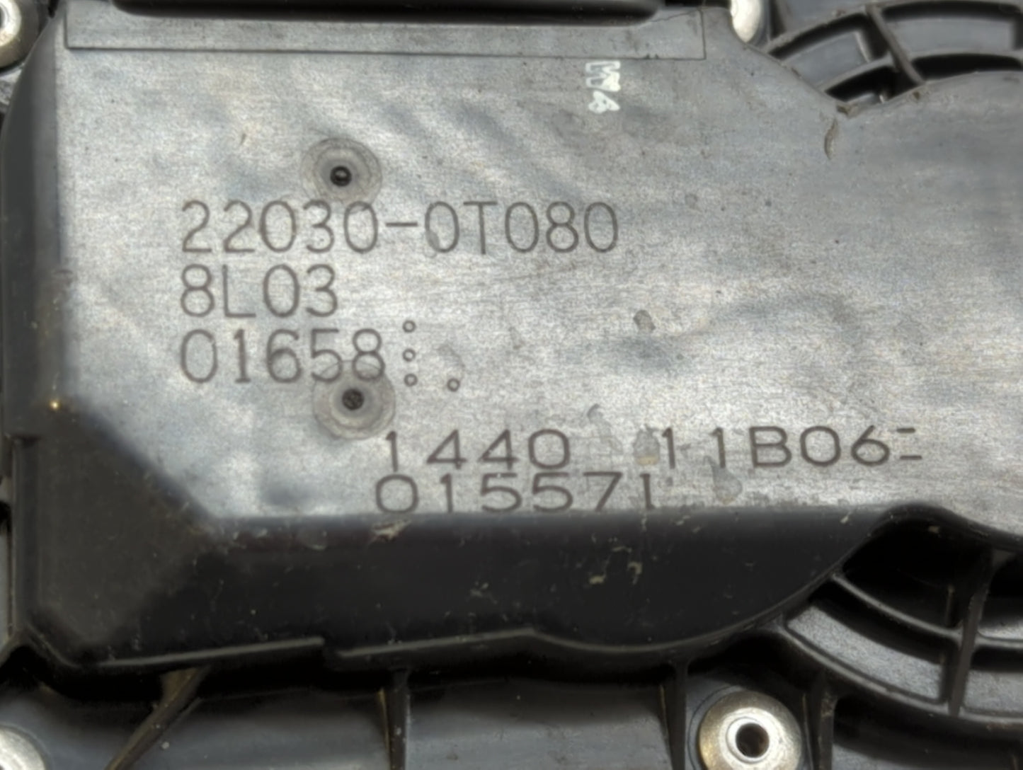 2011-2018 Toyota Corolla Throttle Body P/N:22030-0T080 Fits Fits 2011 2012 2013 2014 2015 2016 2017 2018 OEM Used Auto Parts