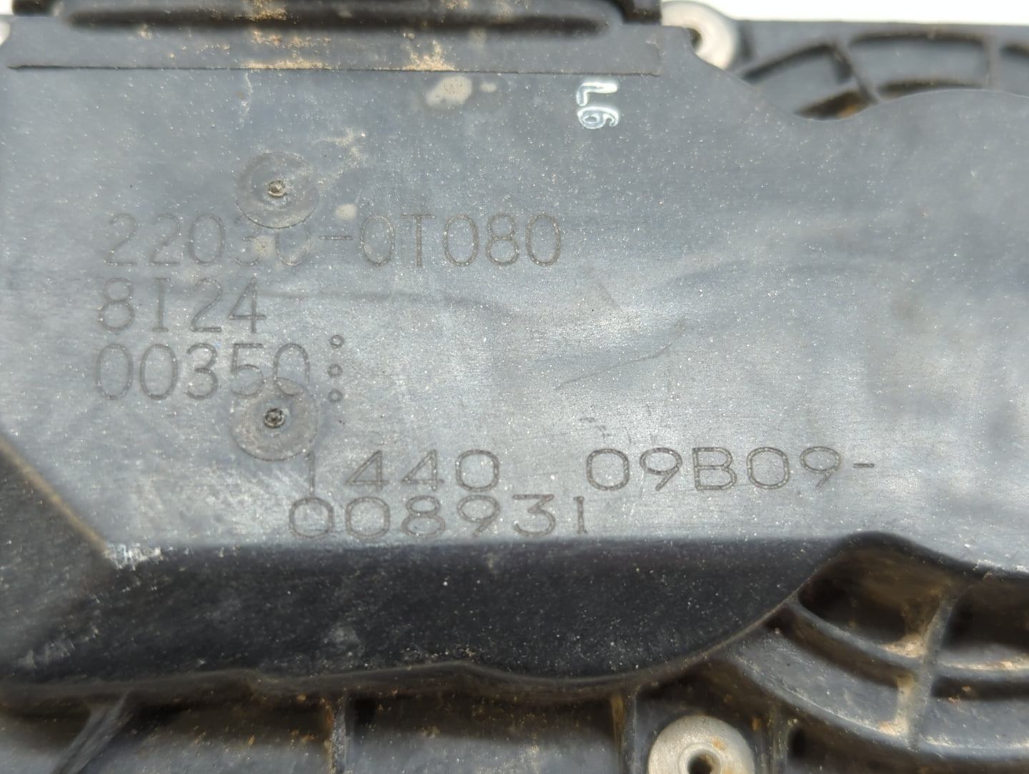 2011-2018 Toyota Corolla Throttle Body P/N:22030-0T080 Fits Fits 2011 2012 2013 2014 2015 2016 2017 2018 OEM Used Auto Parts