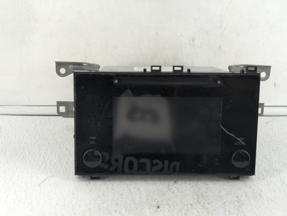 2017-2018 Toyota Corolla Am Fm Cd Player Radio Receiver 374869 - Oemusedautoparts1.com