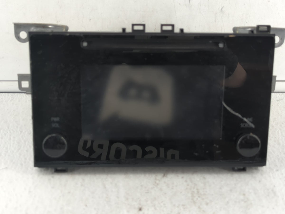 2017-2018 Toyota Corolla Am Fm Cd Player Radio Receiver 374869 - Oemusedautoparts1.com