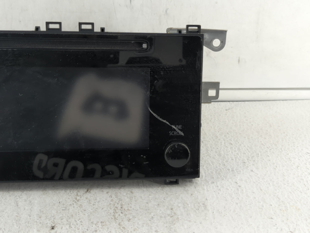 2017-2018 Toyota Corolla Am Fm Cd Player Radio Receiver 374869 - Oemusedautoparts1.com