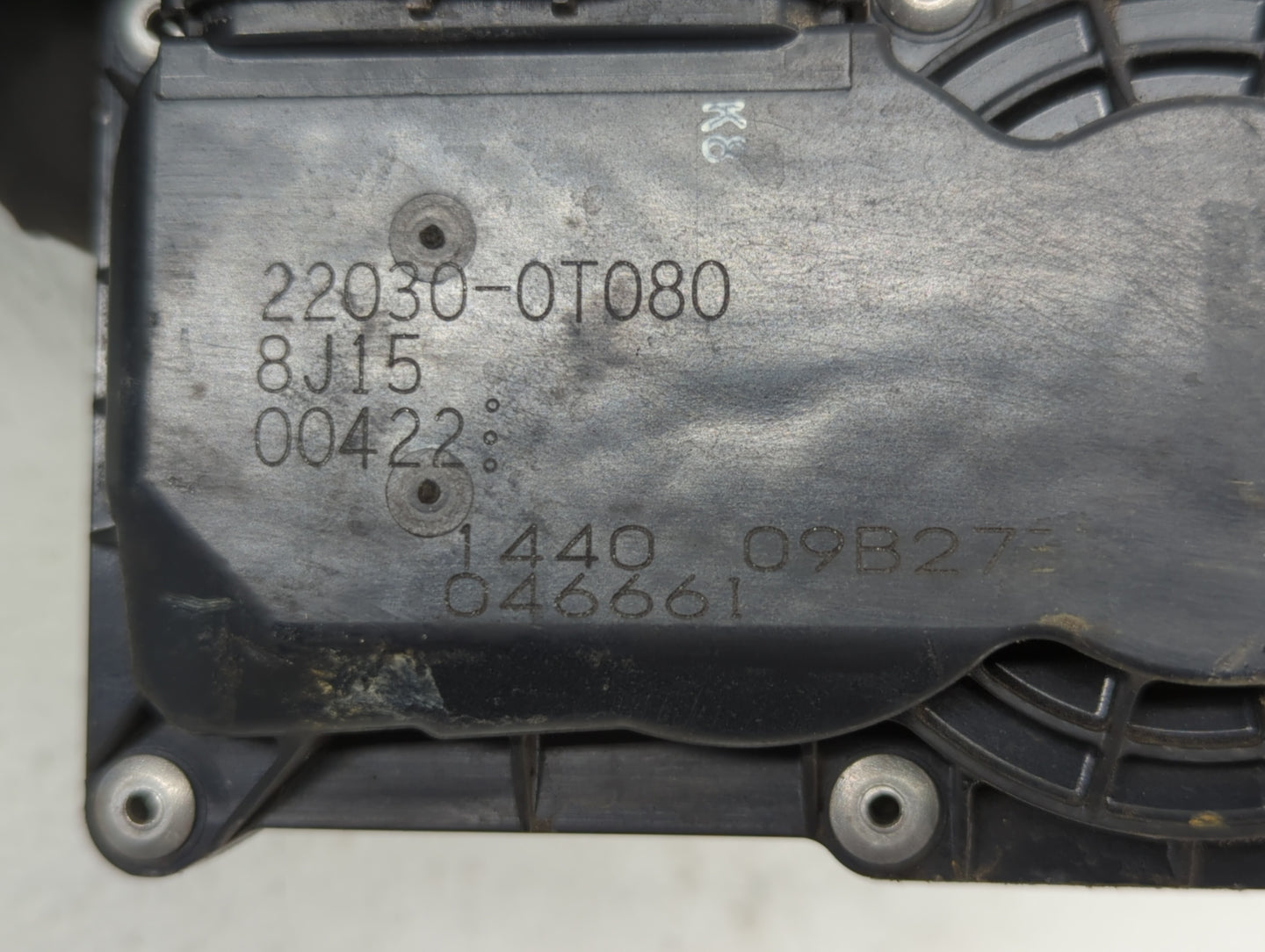 2011-2018 Toyota Corolla Throttle Body P/N:22030-0T080 Fits Fits 2011 2012 2013 2014 2015 2016 2017 2018 OEM Used Auto Parts