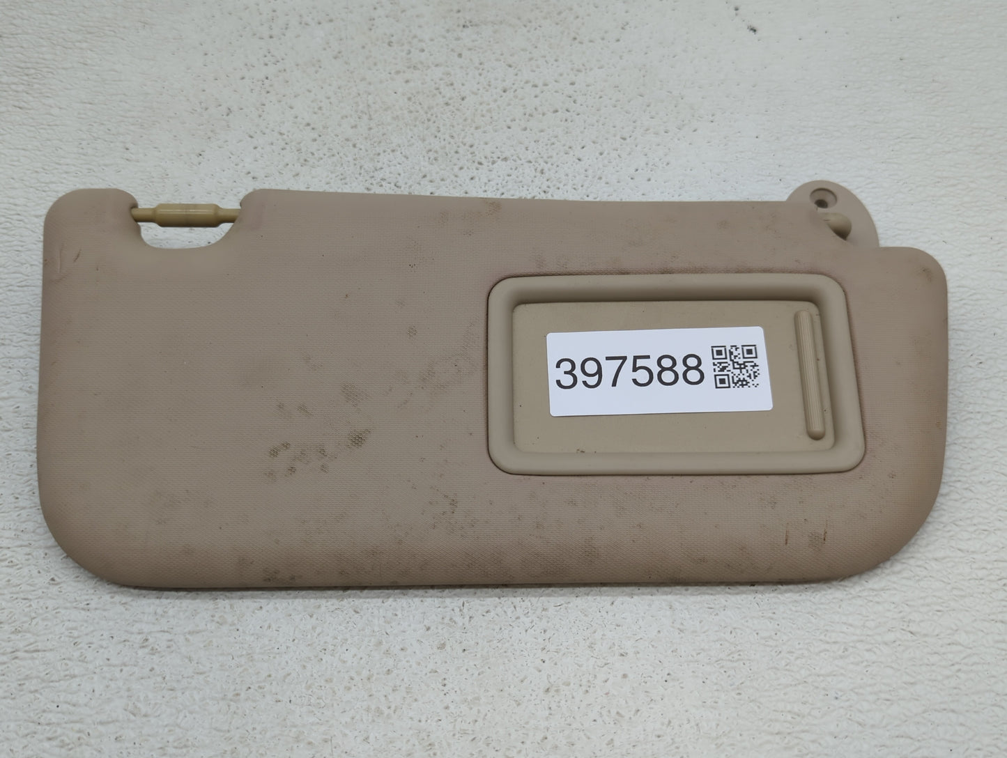 2017-2018 Toyota Corolla Sun Visor Shade Replacement Passenger Right Mirror Fits Fits 2017 2018 OEM Used Auto Parts - Oemuse