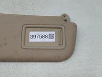 2017-2018 Toyota Corolla Sun Visor Shade Replacement Passenger Right Mirror Fits Fits 2017 2018 OEM Used Auto Parts - Oemuse