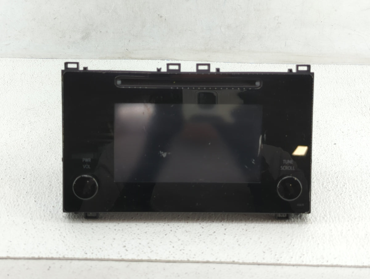 2017-2018 Toyota Corolla Am Fm Cd Player Radio Receiver 409219 - Oemusedautoparts1.com