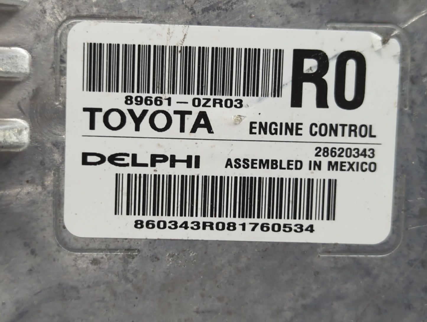 2017-2019 Toyota Corolla PCM Engine Control Computer ECU ECM PCU OEM P/N:89661-0ZR03 89661-0ZR02 Fits Fits 2017 2018 2019 OE