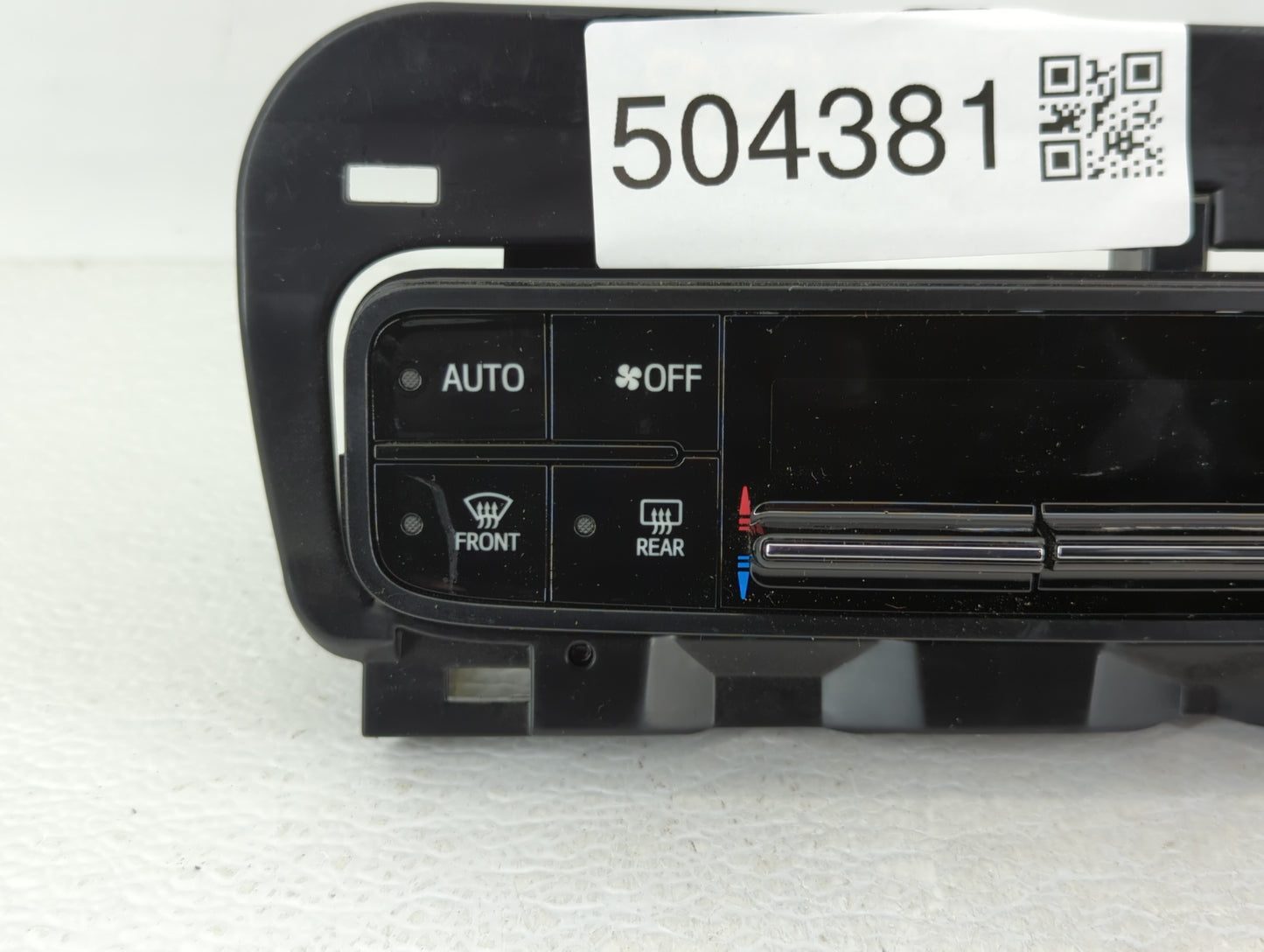 2017-2019 Toyota Corolla Climate Control Module Temperature AC/Heater Replacement P/N:55468-02060 75K114 Fits Fits 2017 2018