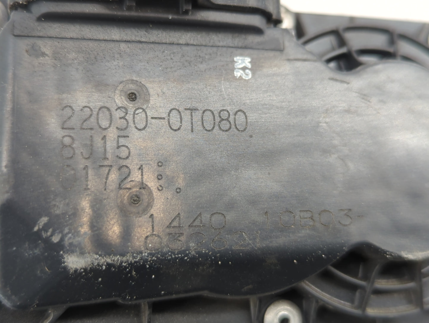 2011-2019 Toyota Corolla Throttle Body P/N:22030-0T080 Fits Fits 2011 2012 2013 2014 2015 2016 2017 2018 2019 OEM Used Auto 
