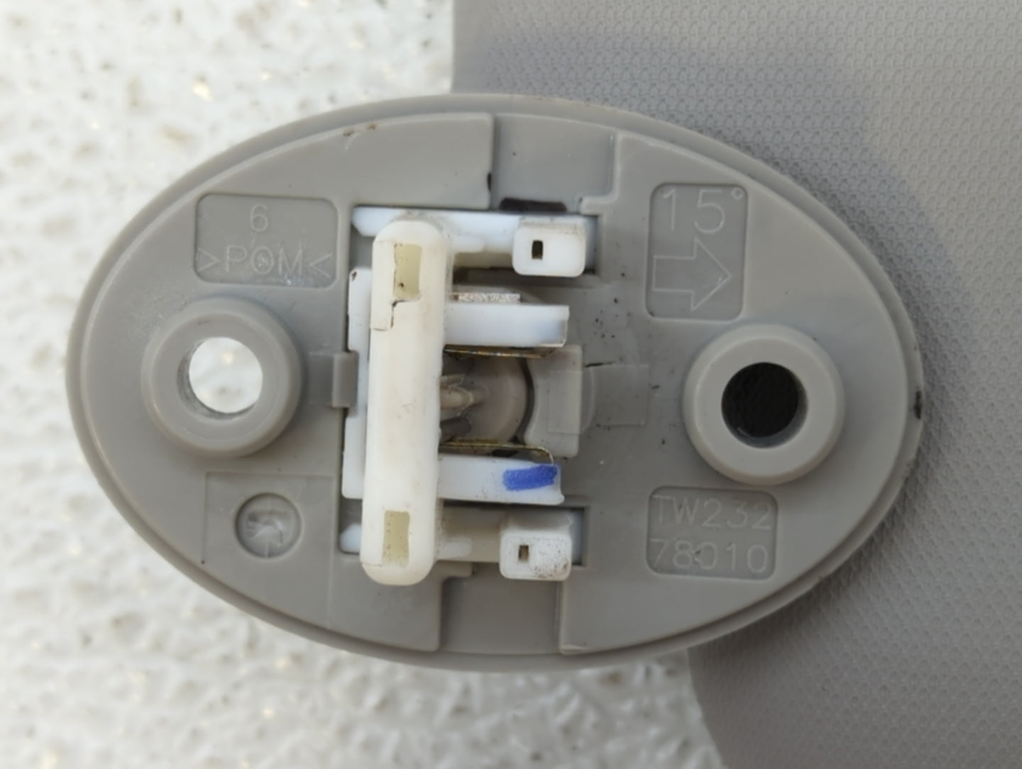 2017-2019 Toyota Corolla Sun Visor Shade Replacement Passenger Right Mirror Fits Fits 2017 2018 2019 OEM Used Auto Parts - O