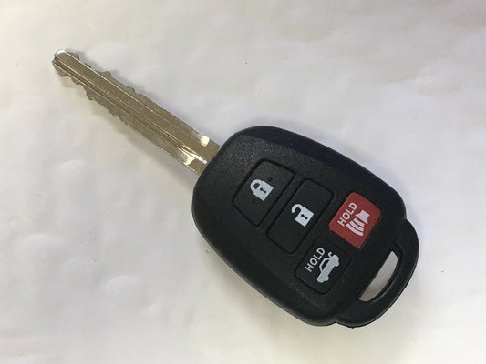 Toyota Corolla Camry Keyless Entry Remote Fob Hyq12bel H Chip 4 Buttons - Oemusedautoparts1.com