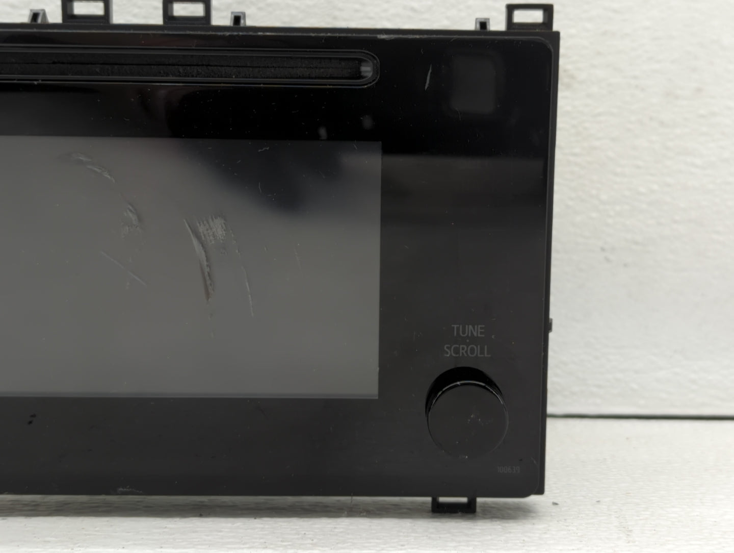 2017-2019 Toyota Corolla Radio AM FM Cd Player Receiver Replacement P/N:MQ716943 Fits Fits 2017 2018 2019 OEM Used Auto Part