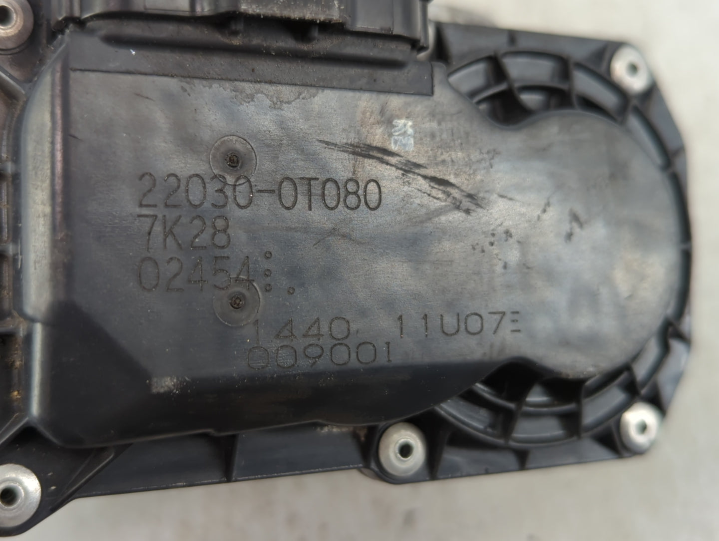 2011-2019 Toyota Corolla Throttle Body P/N:22030-0T080 Fits Fits 2011 2012 2013 2014 2015 2016 2017 2018 2019 OEM Used Auto 