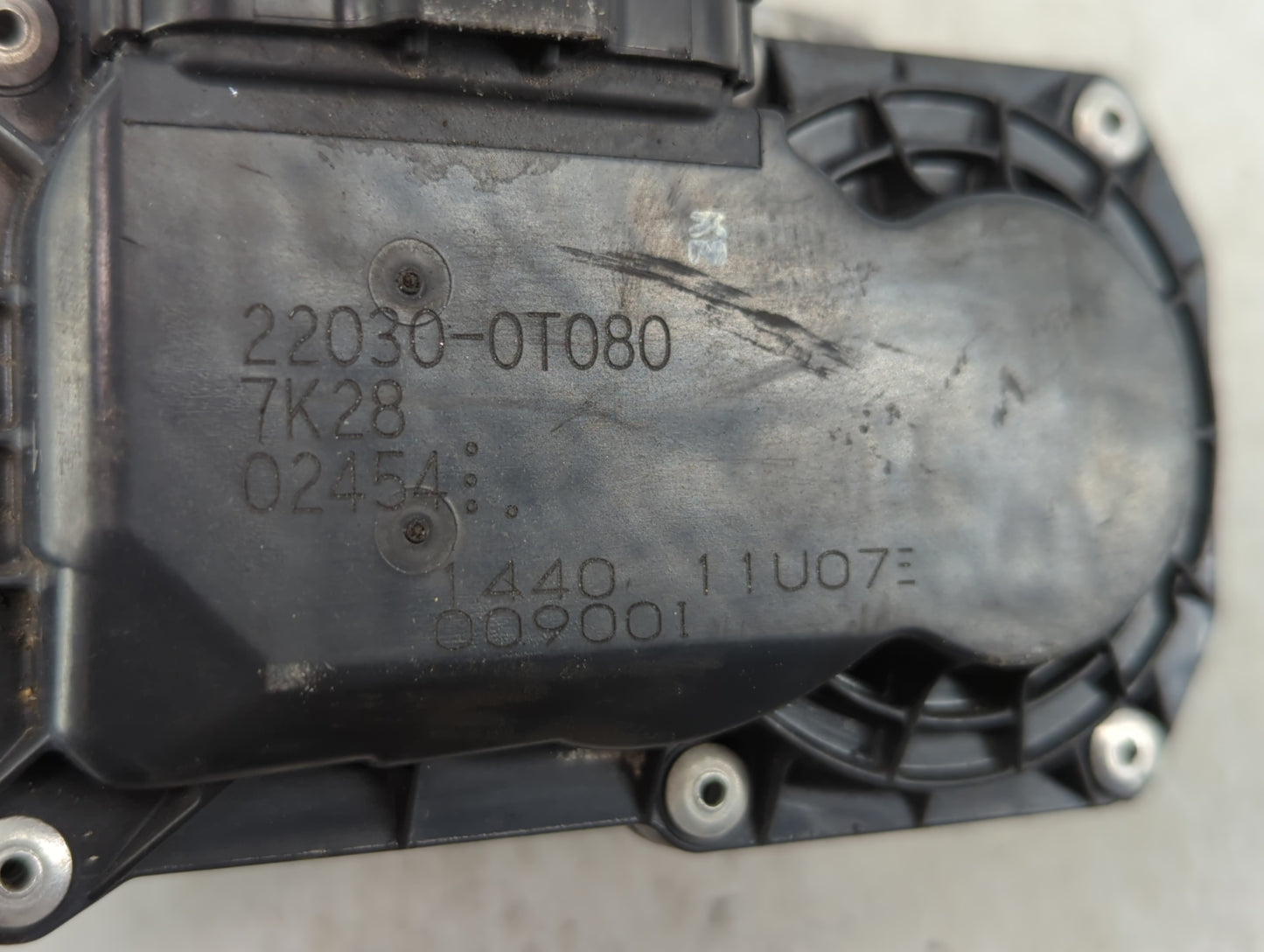 2011-2019 Toyota Corolla Throttle Body P/N:22030-0T080 Fits Fits 2011 2012 2013 2014 2015 2016 2017 2018 2019 OEM Used Auto 