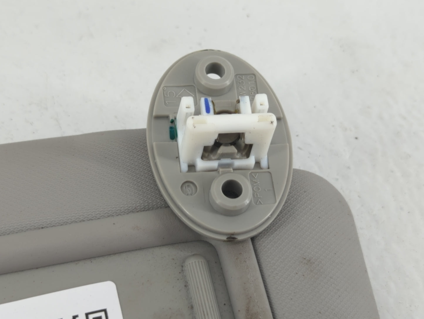 2017-2019 Toyota Corolla Sun Visor Shade Replacement Passenger Right Mirror Fits Fits 2017 2018 2019 OEM Used Auto Parts - O