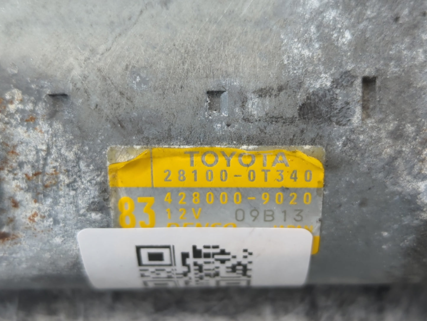 2015-2022 Toyota Corolla Car Starter Motor Solenoid OEM P/N:428000-9020 28100-0T340 Fits OEM Used Auto Parts - Oemusedautopa