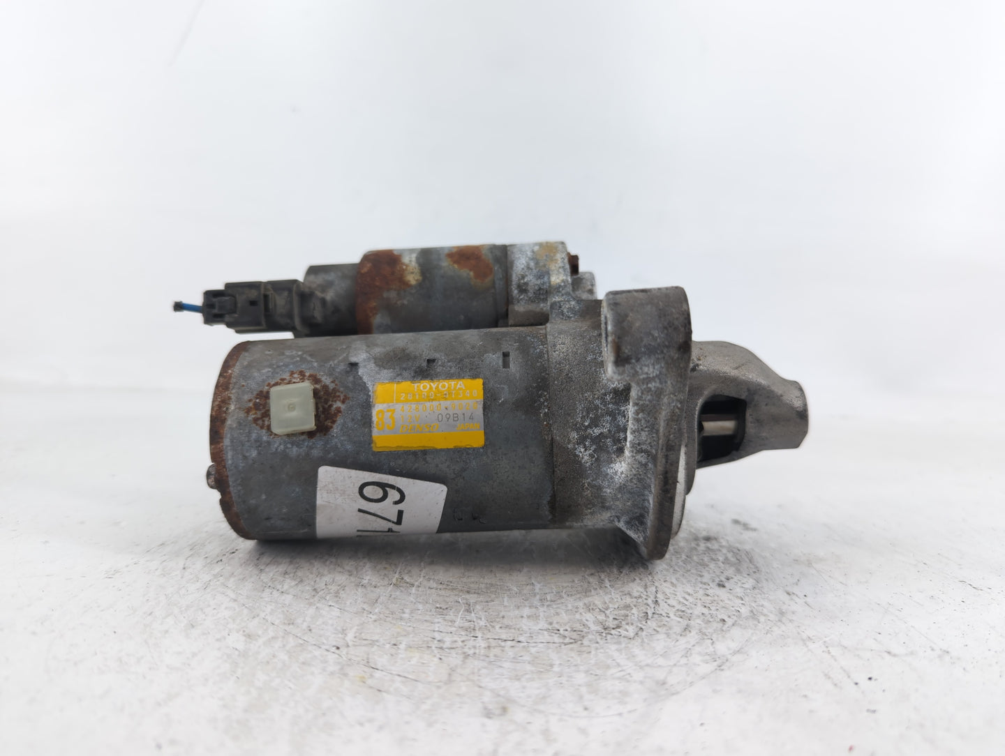 2015-2022 Toyota Corolla Car Starter Motor Solenoid OEM P/N:28100-0T340 428000-9020 Fits OEM Used Auto Parts - Oemusedautopa