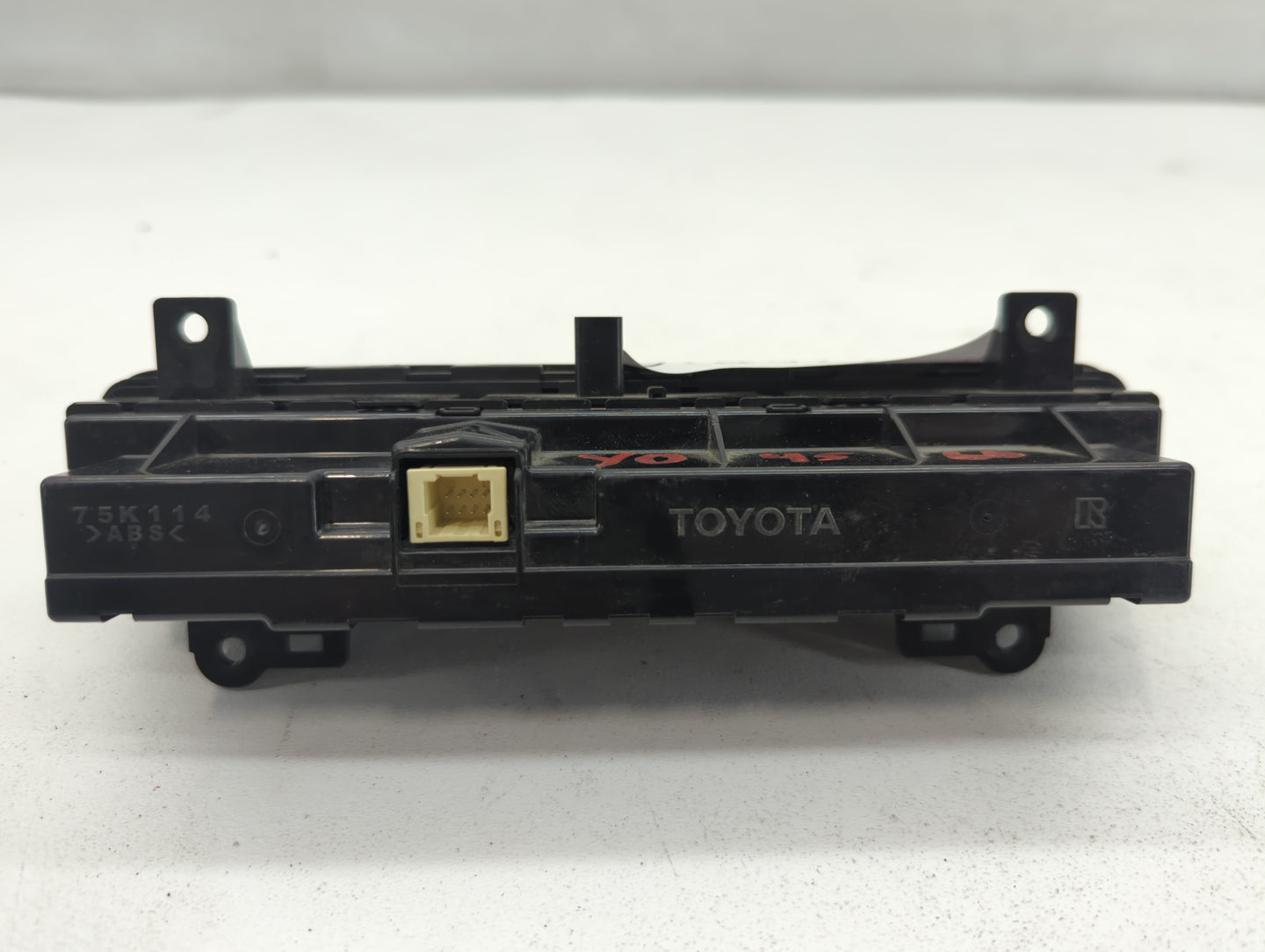 2017-2019 Toyota Corolla Climate Control Module Temperature AC/Heater Replacement P/N:>ABS< 75K114 Fits Fits 2017 2018 2019 