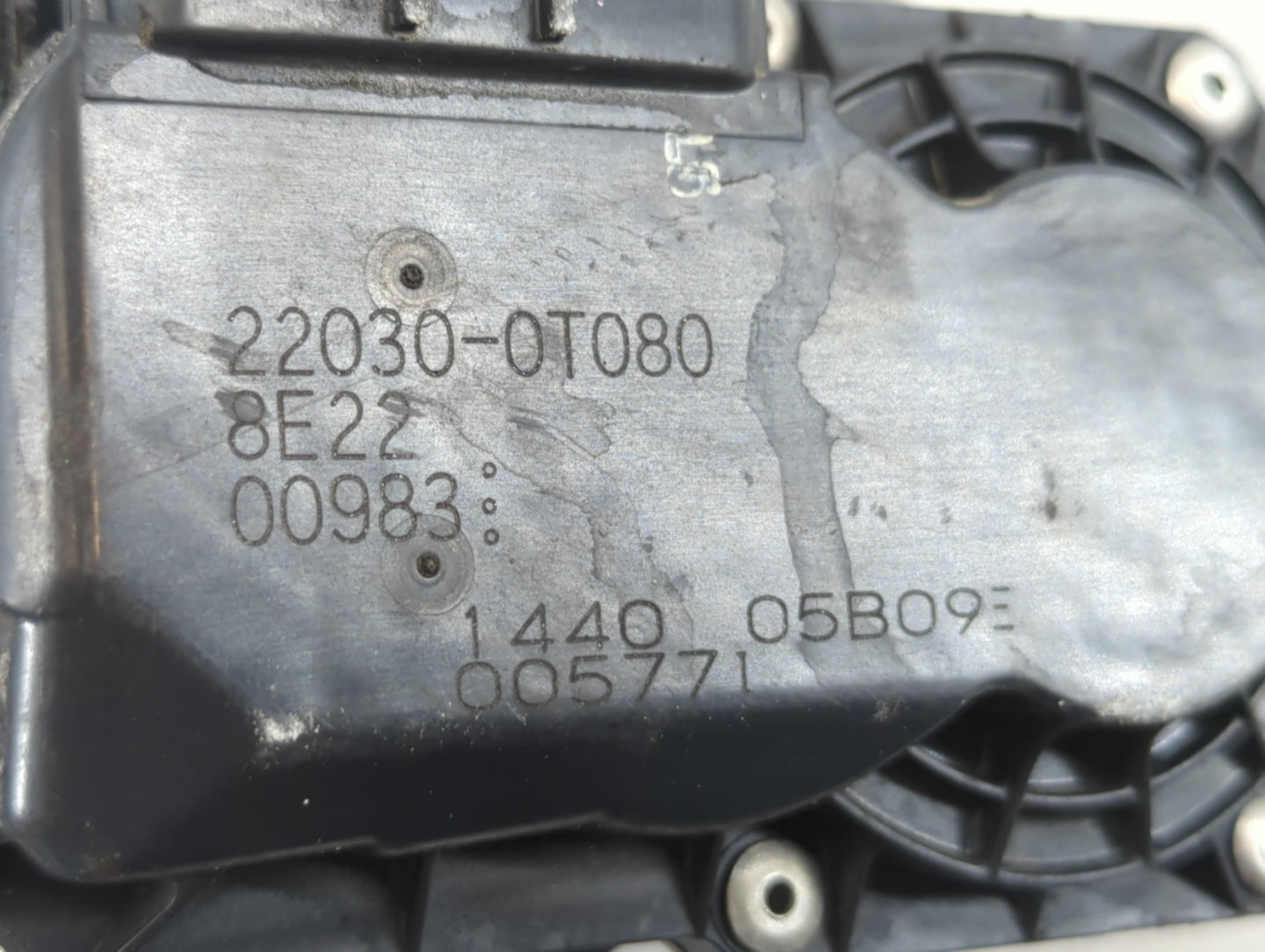 2011-2019 Toyota Corolla Throttle Body P/N:22030-0T080 Fits Fits 2011 2012 2013 2014 2015 2016 2017 2018 2019 OEM Used Auto 