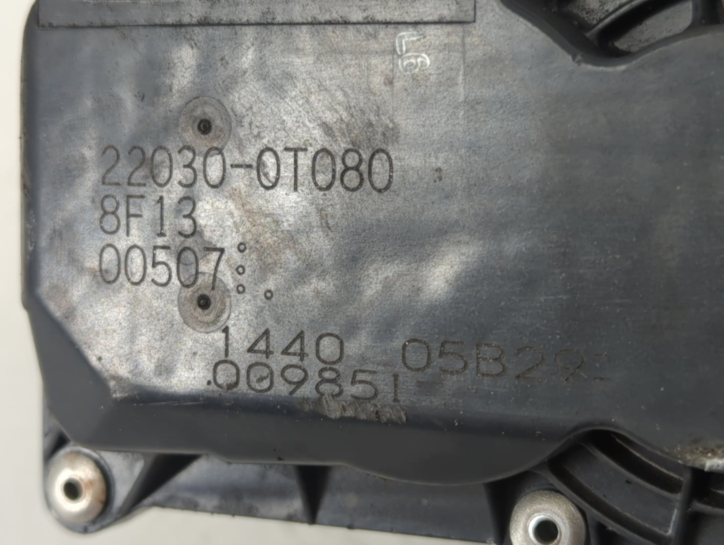 2011-2019 Toyota Corolla Throttle Body P/N:22030-0T080 Fits Fits 2011 2012 2013 2014 2015 2016 2017 2018 2019 OEM Used Auto 