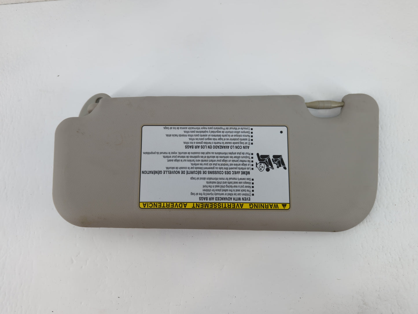 2017-2019 Toyota Corolla Sun Visor Shade Replacement Passenger Right Mirror Fits Fits 2017 2018 2019 OEM Used Auto Parts - O