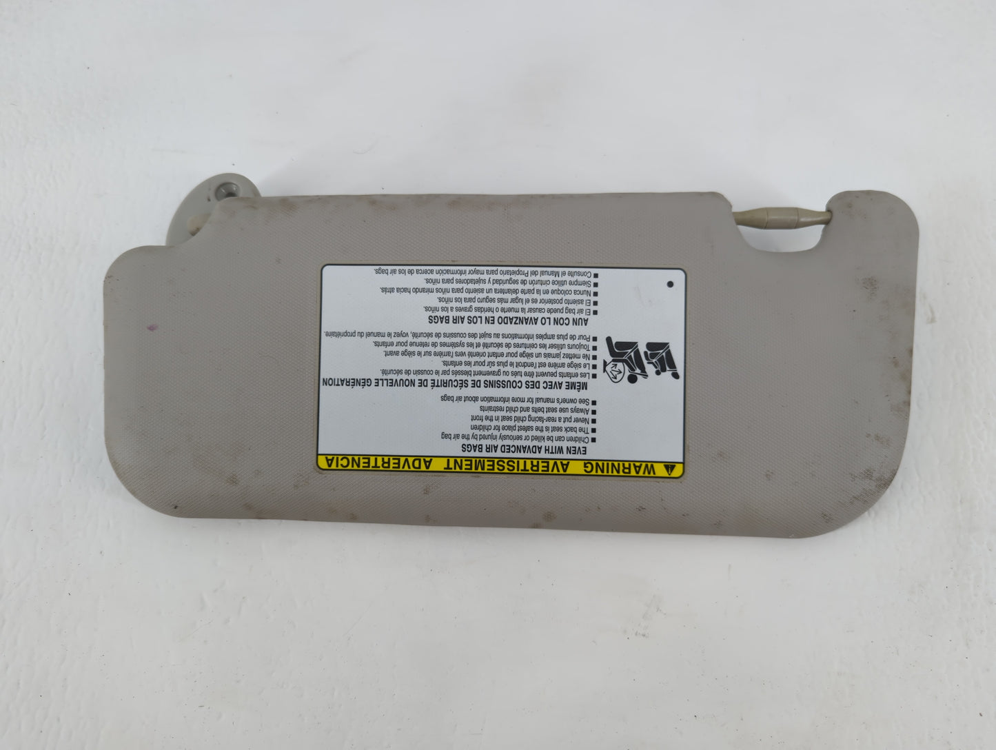 2017-2019 Toyota Corolla Sun Visor Shade Replacement Passenger Right Mirror Fits Fits 2017 2018 2019 OEM Used Auto Parts - O