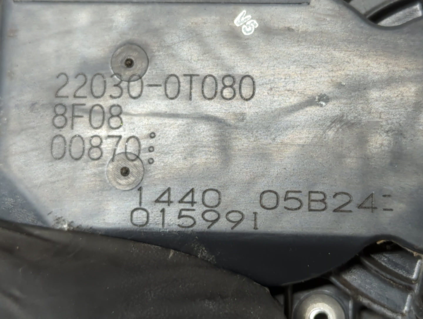 2011-2019 Toyota Corolla Throttle Body P/N:22030-0T080 Fits Fits 2011 2012 2013 2014 2015 2016 2017 2018 2019 OEM Used Auto 