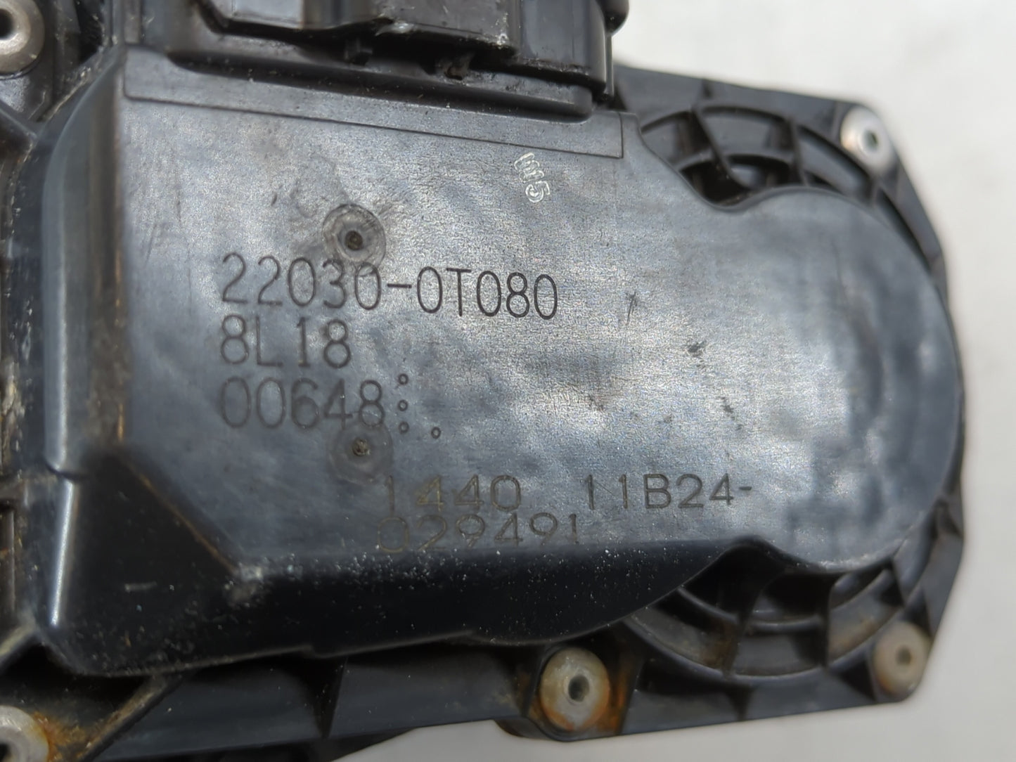 2011-2019 Toyota Corolla Throttle Body P/N:22030-0T080 Fits Fits 2011 2012 2013 2014 2015 2016 2017 2018 2019 OEM Used Auto 